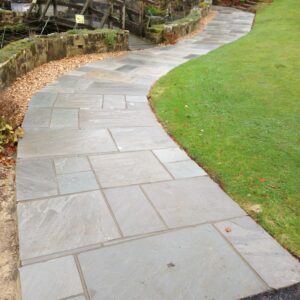 22mm KANDLA GREY Indian Sandstone Paving (IN 4 DIFFERENT SIZES) 19 Sqm Pallet £480.00 Delivered - Image 4