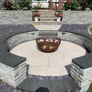 Kandla grey 320mm walling blocks