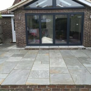 kandla grey Indian sandstone paving