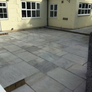 22mm KANDLA GREY Indian Sandstone Paving (IN 4 DIFFERENT SIZES) 19 Sqm Pallet £480.00 Delivered - Image 9