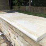 mint fossil coping stone