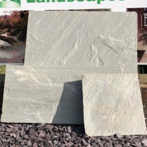 22mm KANDLA GREY Indian Sandstone Paving (IN 4 DIFFERENT SIZES) 19 Sqm Pallet £480.00 Delivered - Image 12