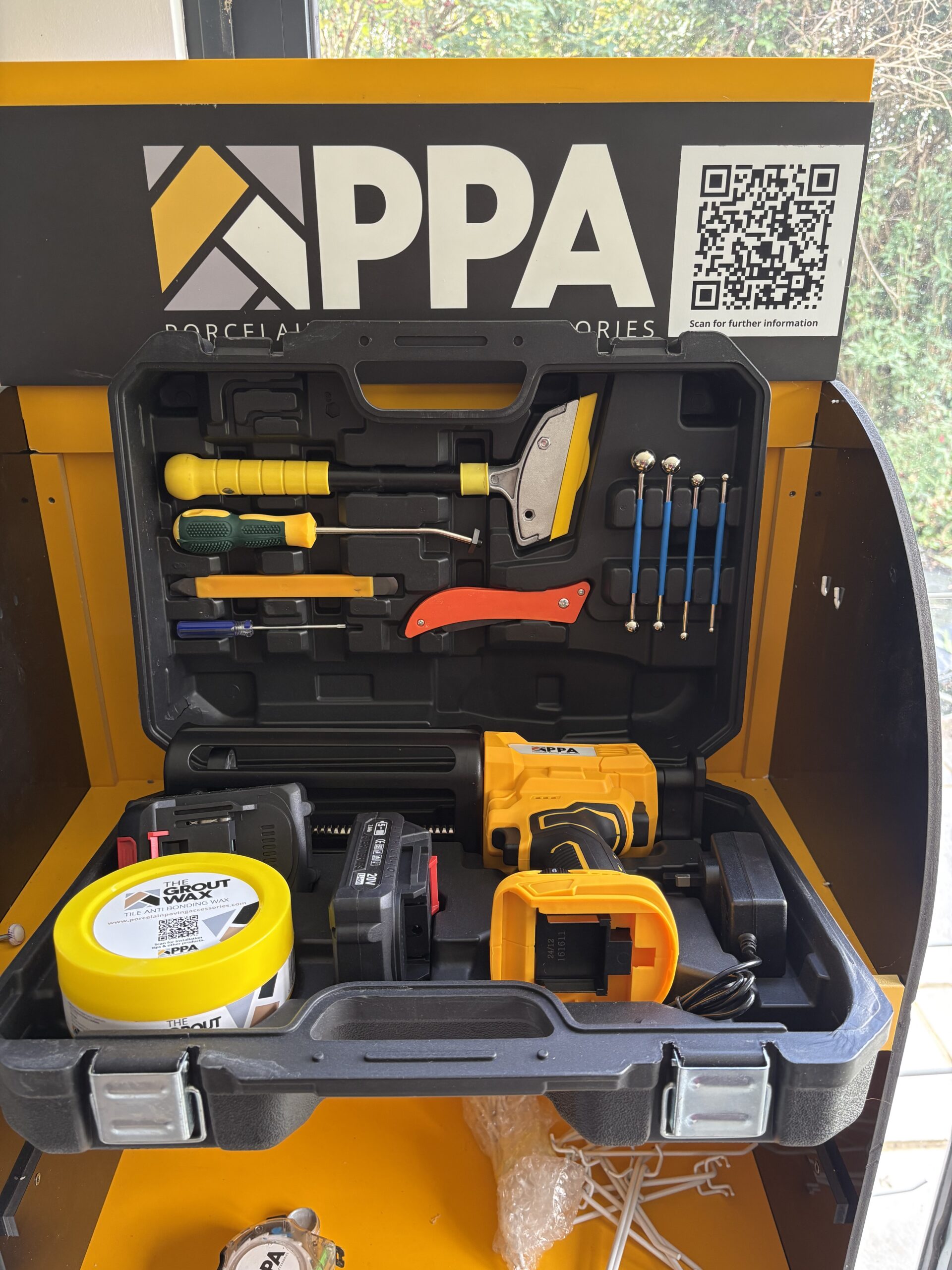 PPA epoxy grout gun pro kit
