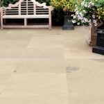 mint fossil porcelain paving 600x900