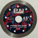 Porcelain mesh blade