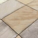 Buff Natural sandstone Paving 600mm x 900mm