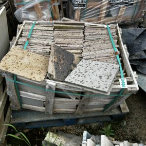 Raj blend Indian Sandstone paving 295mm x 295mm