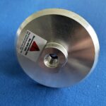 Aluminum backer plate for polishing pad for use on Porcelain paving