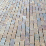 Raj Blend Indian Sandstone 225mm x100mm cobbles