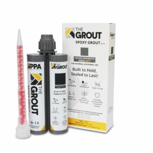 PPA Anthracite epoxy grout box,Tube,Nozzle