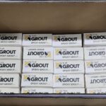 box of 20 Light Grey epoxy grout