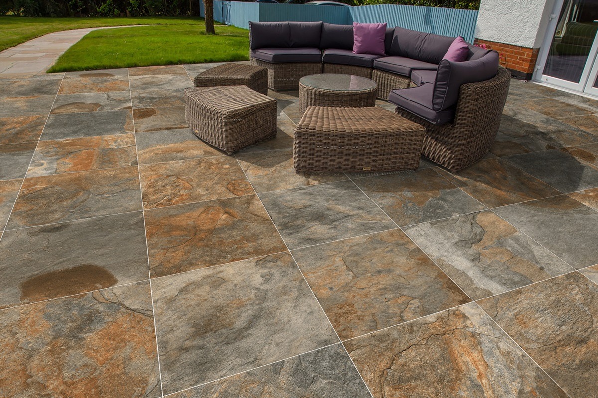 Rustic slate porcelain 600x900mm