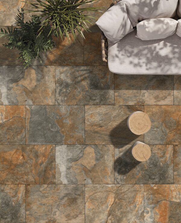 Rustic slate porcelain 600x900mm