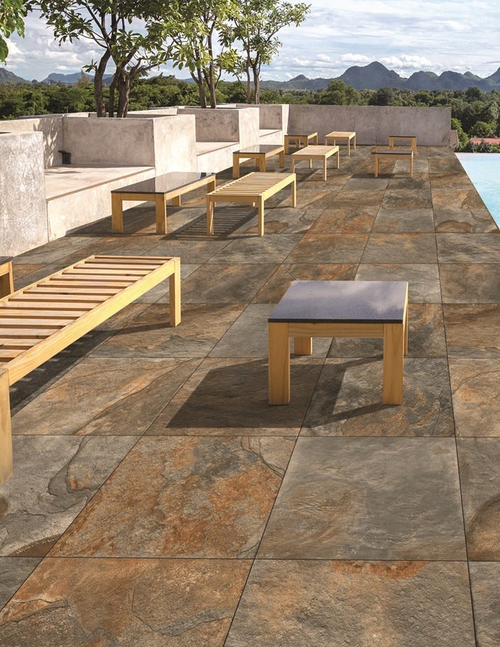 Rustic Slate Porcelain £24 M2 Delivered