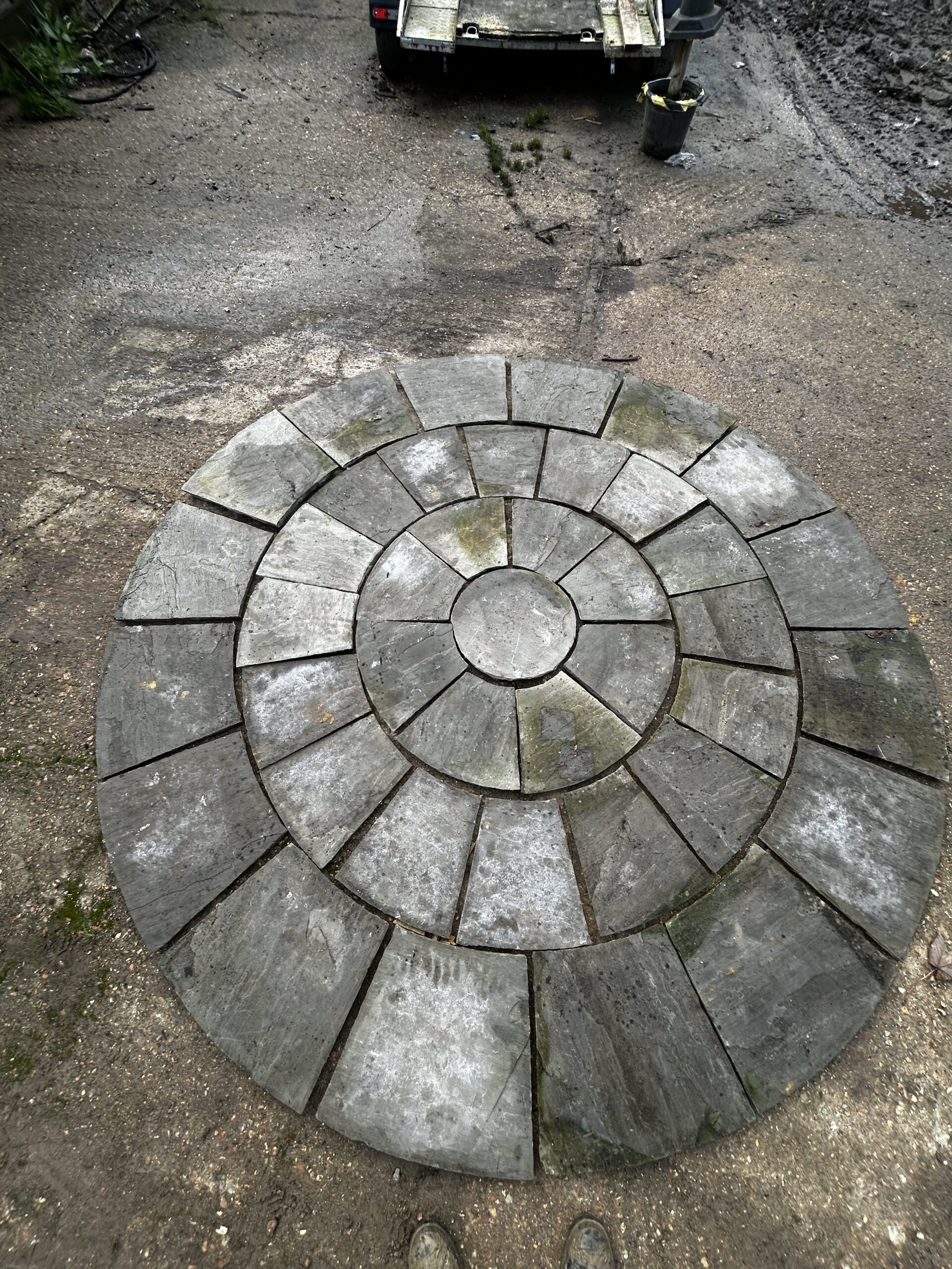 ex display 2.5m kandla grey circle