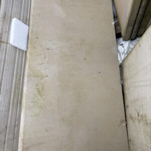 mint fossil sawn and honed step treads
