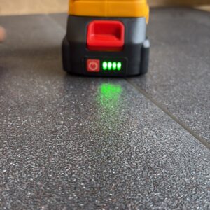 PPA battery for grout gun