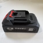 Replacement battery for PPA battery grout gun