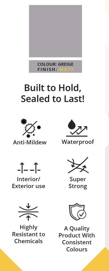 PPA Greige Epoxy Grout is designed to match the colour of traditional cement-based tile grout while providing a waterproof, stain-resistant and long-lasting finish. Ideal for porcelain paving and porcelain tiles, with fast UK delivery.