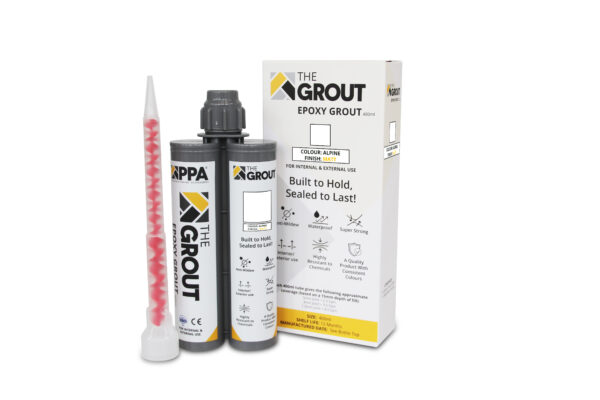 Alpine epoxy Grout for interior and exterior tiles